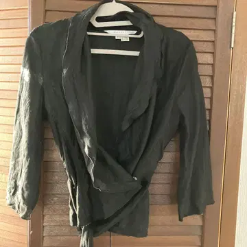 ZARA WOMAN 린넨 랩 가디건