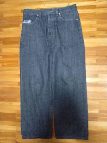 X large 그레이 와이드 팬츠 34