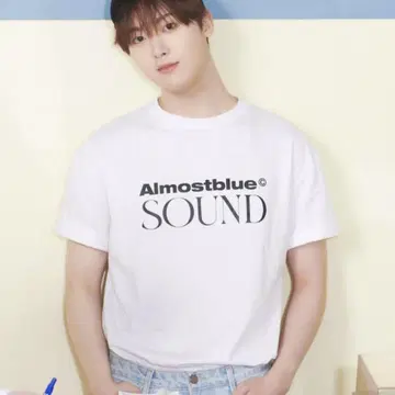 Almost blue SOUND 티셔츠 윤사나 ASTRO