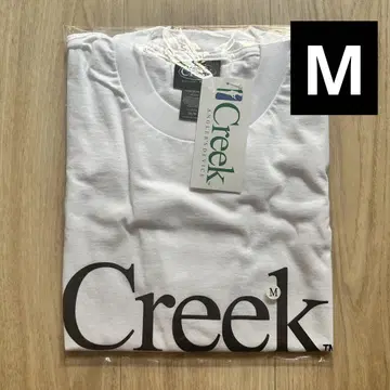 [M] Creek 티셔츠 white 화이트 새상품