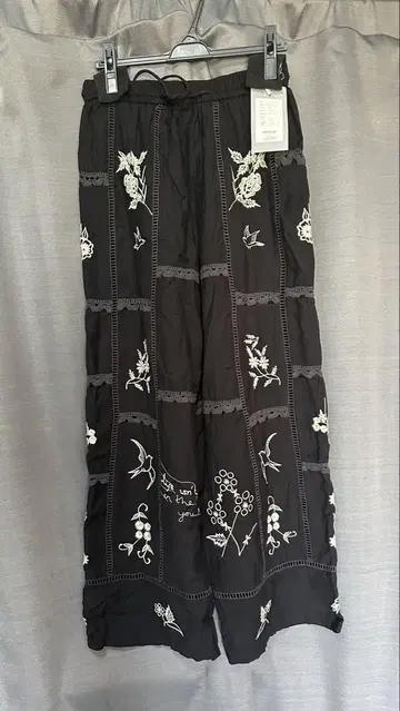 TODAYFUL Embroidery Patchwork Trousers