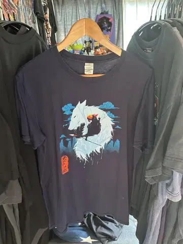 GILDAN 모노노케 히메 T셔츠 L