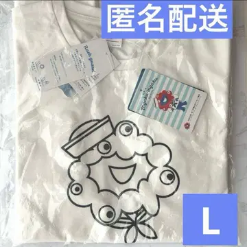 [L] 오사카 간사이 만박 먁먁 마린 티셔츠 화이트