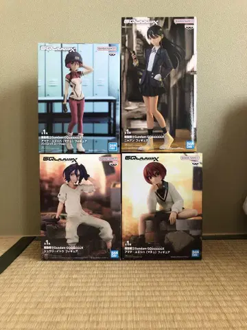 기동전사 Gundam GQuuuuuuX 피규어 4개 세트
