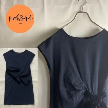 [ enzo gala Roma 일본제 슬리브리스 허리 리본 원피스