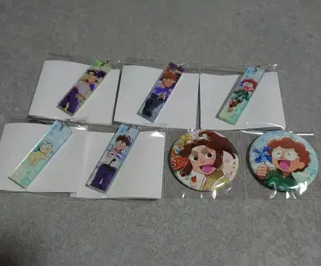 닌타마 란타로 다 함께 시타마치 산책 스틱 아크릴 키링 캔뱃지
