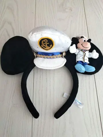 미키마우스 캡틴 머리띠