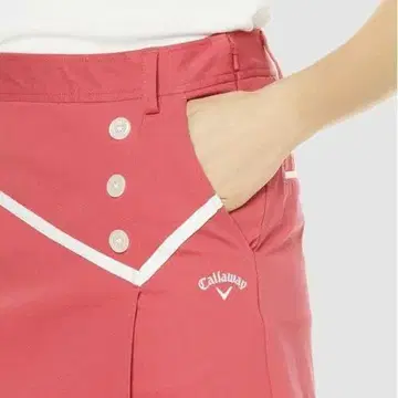 Callaway 핑크 골프 스커트