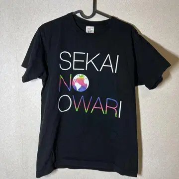 SEKAI NO OWARI 블랙 티셔츠 M