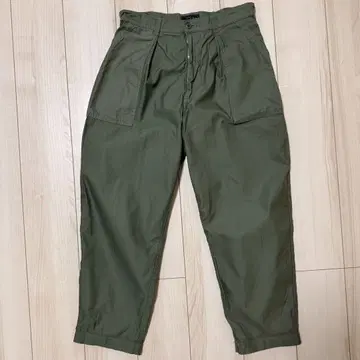 BEAMS PLUS / 백 새틴 베이커 팬츠 사이즈 M