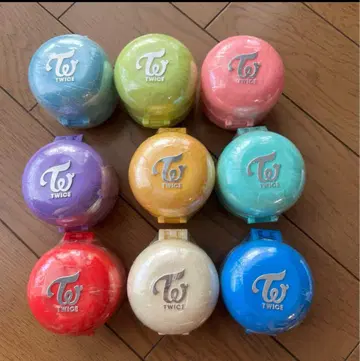 TWICE 가챠 LOVELYS 링 컬렉션 8종 세트 세미 컴프