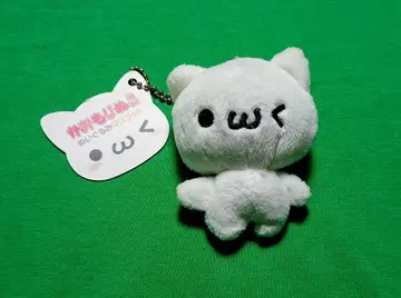 카오모지 고양이 마스코트 키링