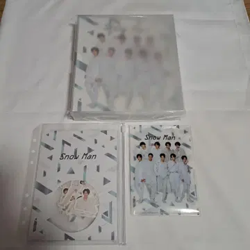 Snow Man 포토 카드 클리어 파일 세트