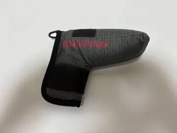 BRIEFING 퍼터용 골프헤드커버 그레이