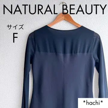 NATURAL BASIC 내추럴 베이직 블랙 티셔츠 쉬폰
