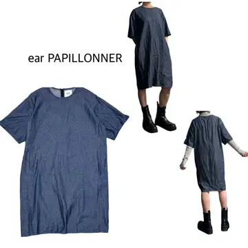 ear PAPILLONNER 이어 파피요네 데님 원피스