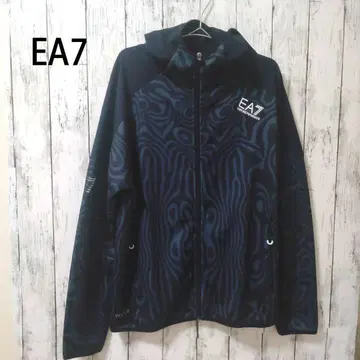 [ 새상품급 ] 엠포리오 아르마니 EA7 집업 후드티 M 네이비