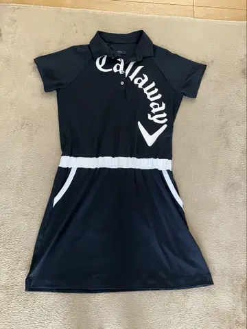 Callaway 캘러웨이 블랙 폴로 원피스
