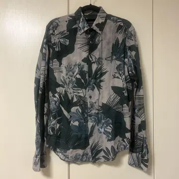 ZARA MAN 긴팔 셔츠 하이비스커스