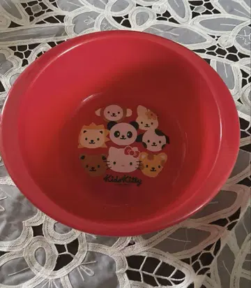 산리오 키티 세숫대야