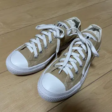 CONVERSE ALL STAR 로우컷 베이지 스니커즈