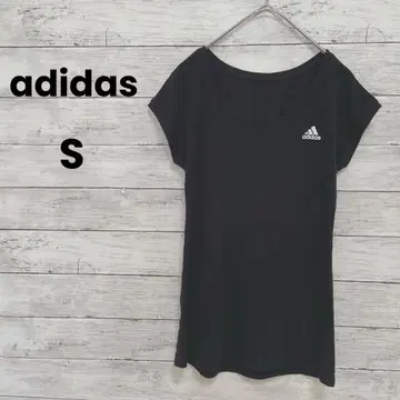 [아디다스] adidas 티셔츠 의류 (S) 프렌치 슬리브 블랙