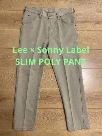 Lee Leens Sonny Label 콜라보 스타프레 슬랙스 슬림
