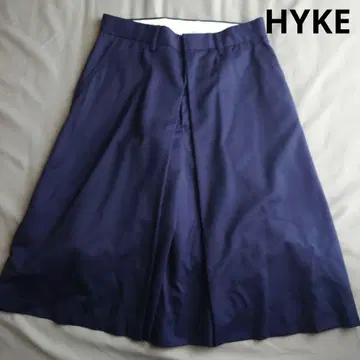 HYKE 네이비 가우초 팬츠 봄/여름