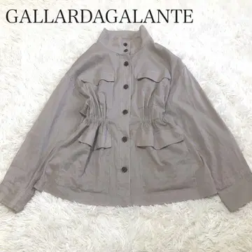 [완판 색상] GALLARDAGALANTE 시어 밀리터리 자켓 브라운