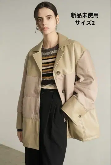 CLANE LEATHER SWITCHING OVER JACKET