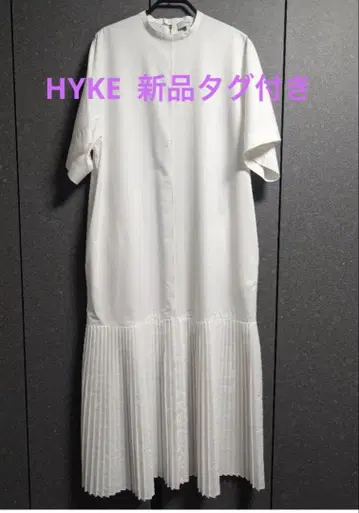 택 포함 새상품 HYKE 원피스 플리츠 1