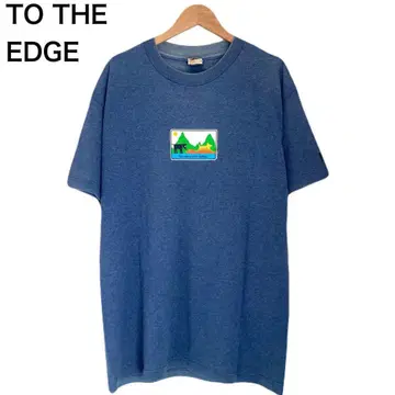 TO THE EDGE 00s 애니멀 티셔츠 미국제 반팔 프린트 L