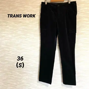 TRANS WORK 카고 팬츠 [ S ] 코듀로이 캐주얼 0551