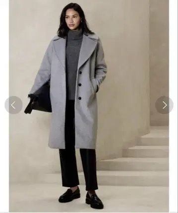 BANANA REPUBLIC 바나나리퍼블릭 체스터 코트 그레이