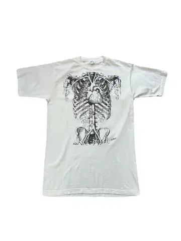 90's S.Gilbert 해골 T-shirt