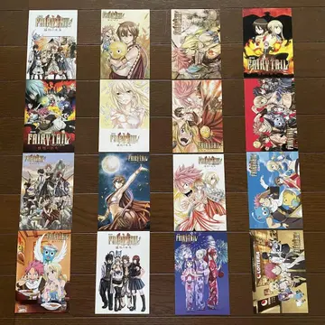 FAIRY TAIL 엽서 16매 세트 페어리 테일