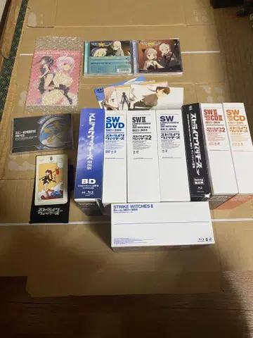 스트라이크 위치즈 1 2 극장판 DVD blu-ray 기타 혜택 세트