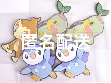 [미사용] 포켓몬 DECOFUN 모부기 불꽃숭이 팽도리 장식
