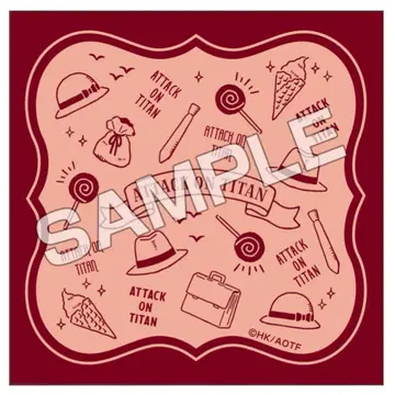 진격의 거인 The Final Season 미니 타월