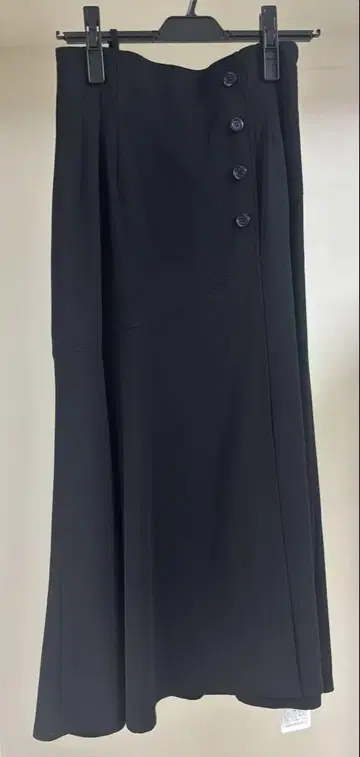 리랜드트루 가을 스트랩 점프스커트 블랙