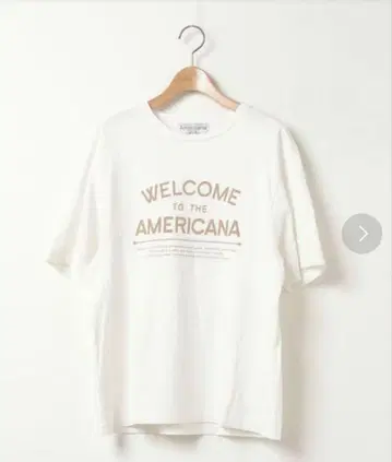 AMRICANA BEAUTY&YOUTH 별주 로고 티셔츠