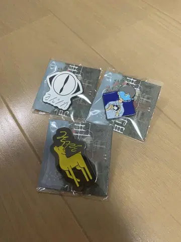 요루시카 핀 배지 (로고, 사슴, 에이미)