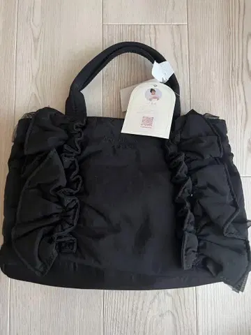 시마무라 츠지 노조미 프릴 숄더백 블랙