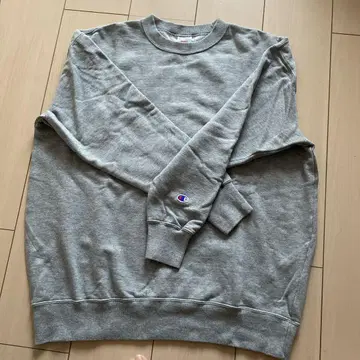 Champion 그레이 스웨트 셔츠 M