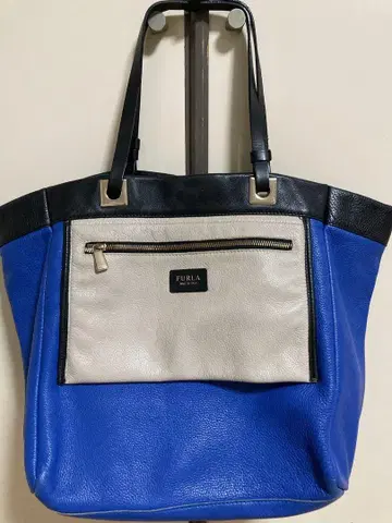 FURLA 훌라 토트백 바이컬러 리버서블 가죽