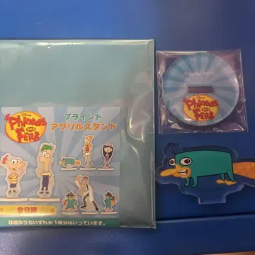 Disney 피니어스와 퍼브 블라인드 아크릴 스탠드 페리