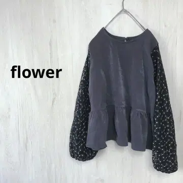 flower 페플럼 블룸 탑 셔츠 블라우스 23