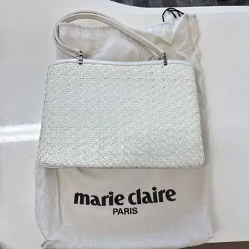 marie claire 화이트 핸드백