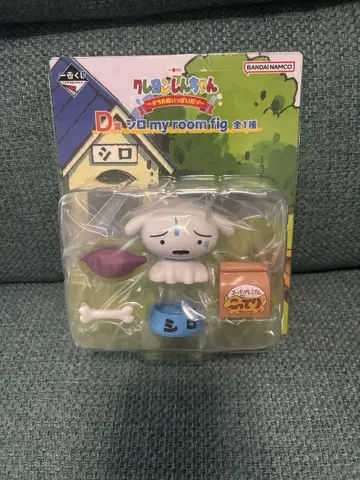 짱구는 못말려 1번 복권 D상 흰둥이 피규어 세트