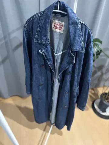 리바이스 데님 트렌치코트